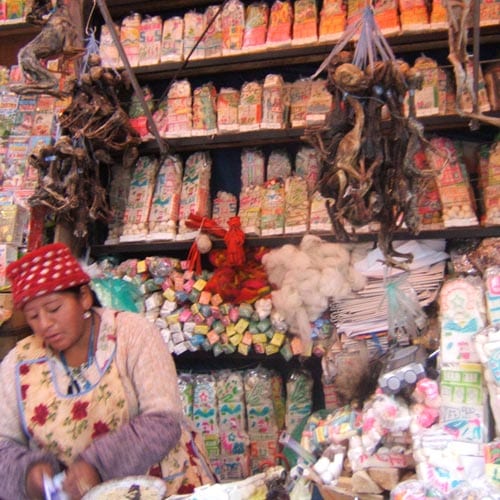 marché bolivien