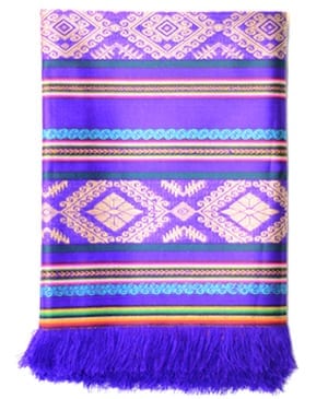 tablecloth ecuador violet otavalo