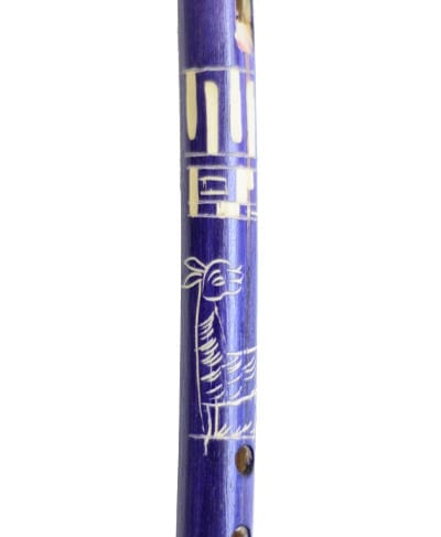 Peruvian flute blue