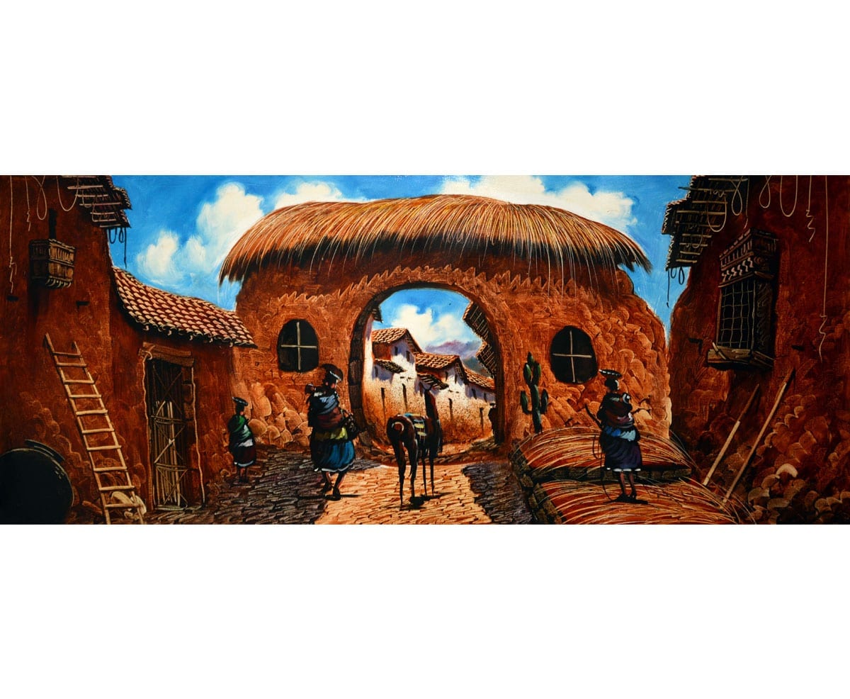 peinture cuzco pérou