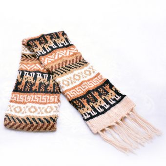 Foulard d'alpaga pour enfant (divers couleurs)