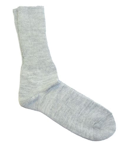 alpaca socks 42% grey