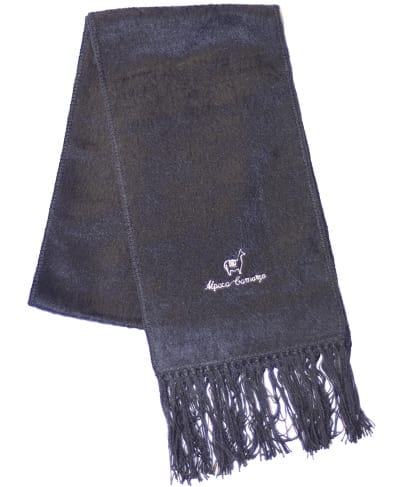 alpaca scarf camargo peru blue
