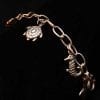 peruvian bracelet silver 950 sea shell