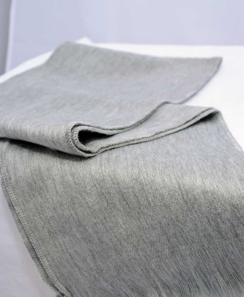 alpaca scarf ecuador grey