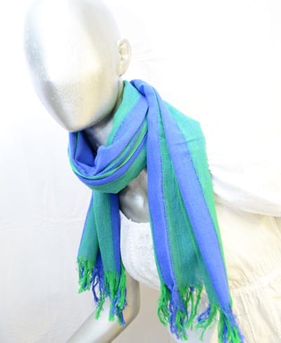 andean scarf green