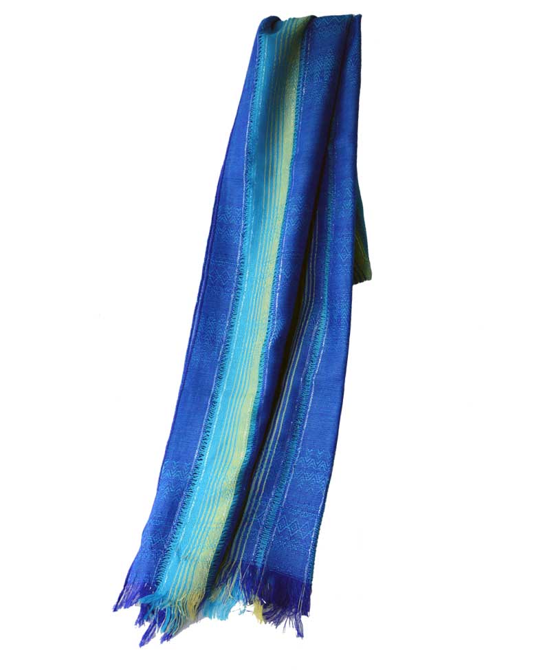 scarf ecuador light blue