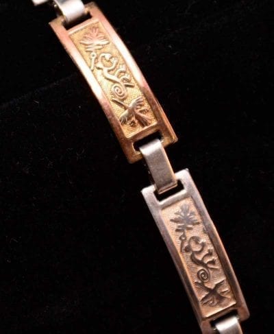 bracelet silver 950 gold nazca lines