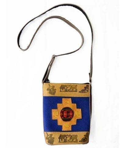 Peruvian handbag leather