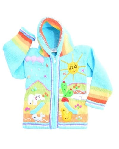 jacket for kids peru blue light