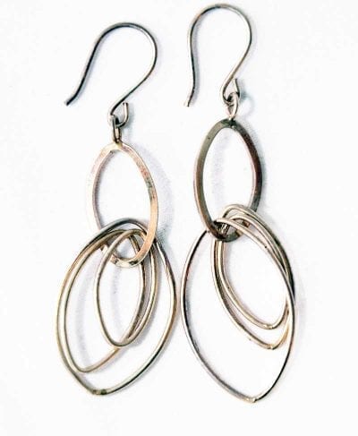 earrings circles Peru