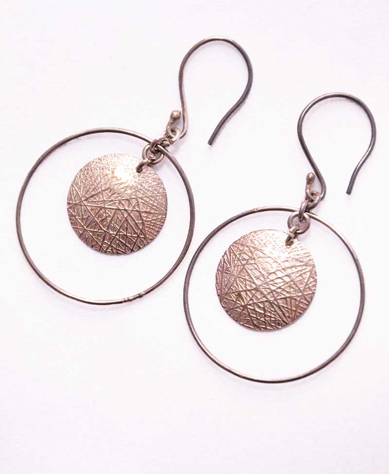 earrings circles Peru
