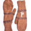 alpaca mittens for women