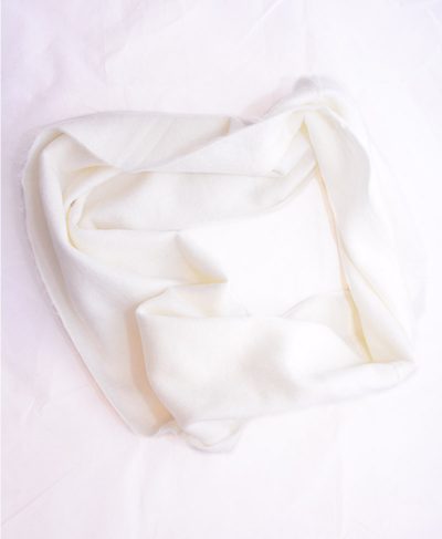 Alternative view of Infinity Alpaca Scarf from Ecuador