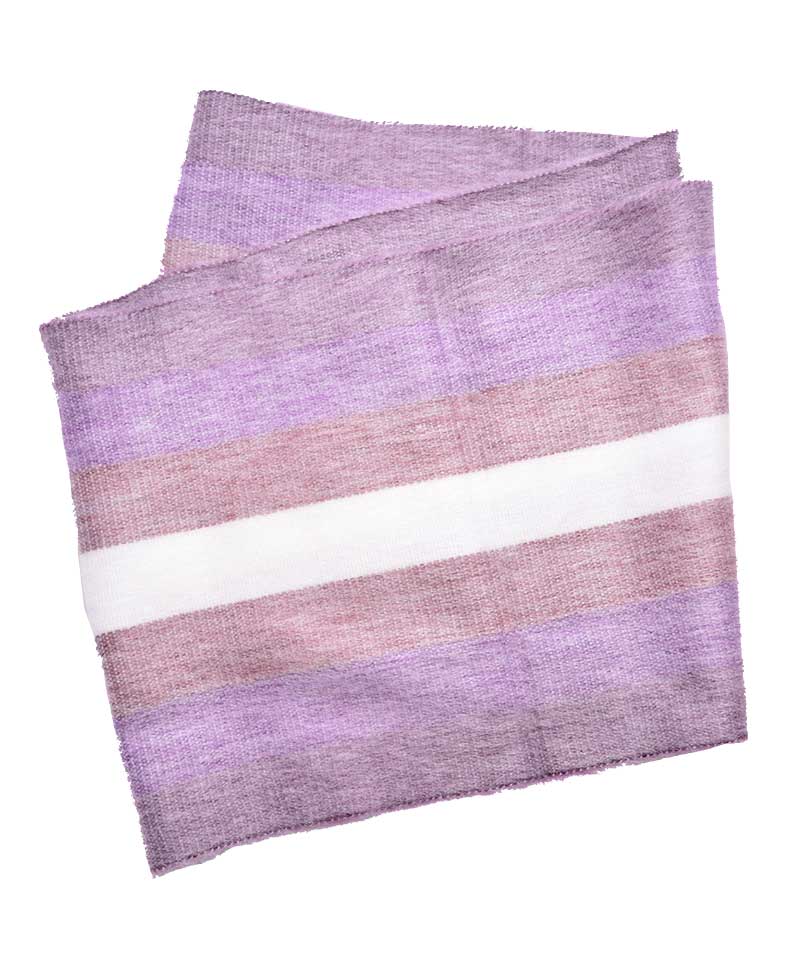 foulard alpaga éternité violet