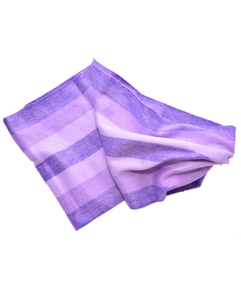 Foulard alpaga éternité violet