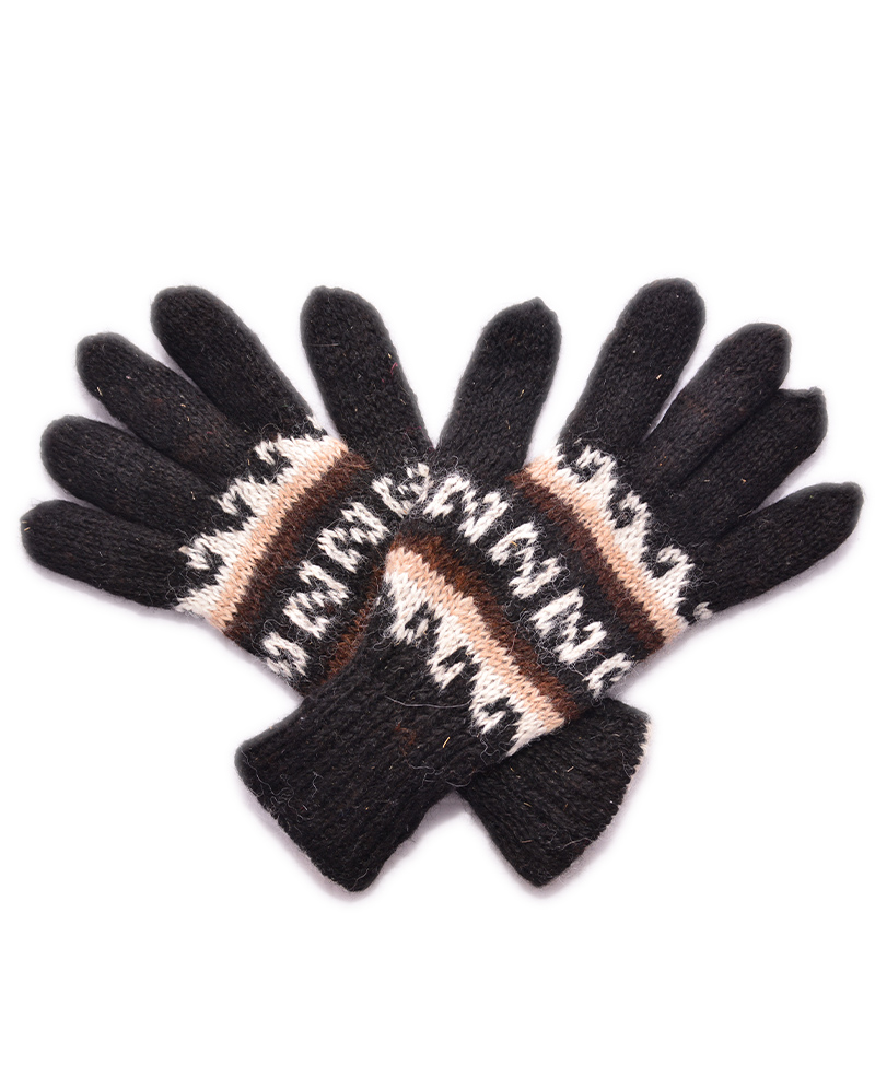 gants alpaga homme noir 2