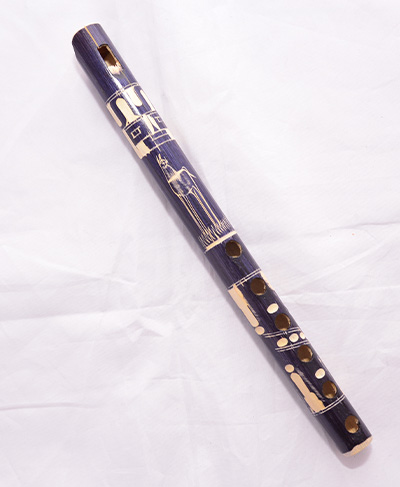 Flute péruvienne violet