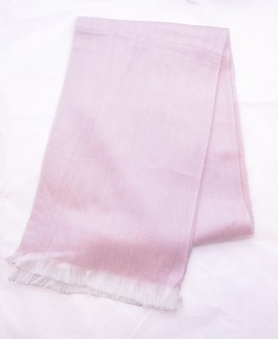 foulard alpaga Équateur rose clair