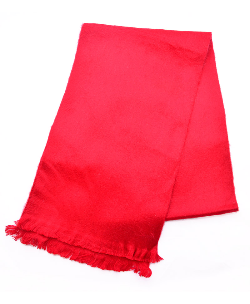 foulard alpaga Équateur rouge