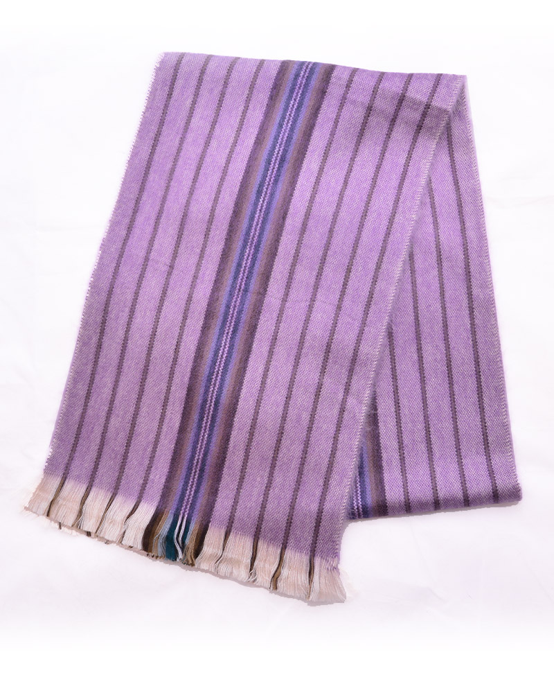foulard alpaga violet