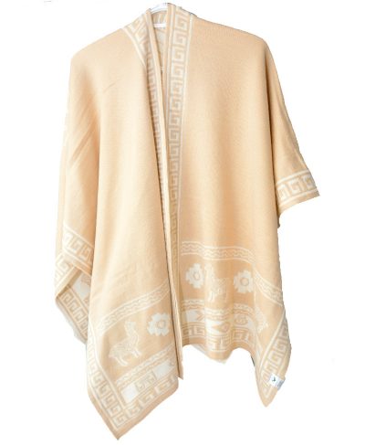 Ruana pérou beige