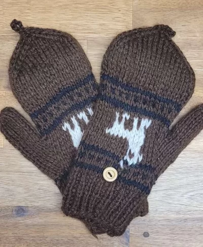 moufles d'alpaga pour femme (Choix couleurs)