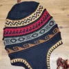 Tuque péruvienne réversible